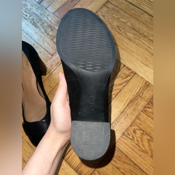 Clarks Artisan Tarah Brae Block Heel Pumps size 9 - Picture 5 of 6